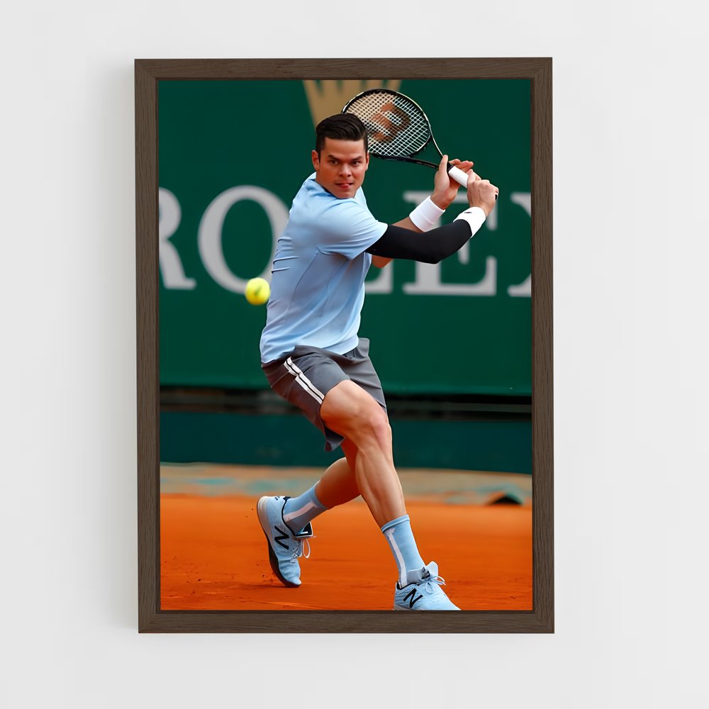 Poster Milos raonic – affiche Tennis (vue 5)